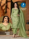 Darshi By Kaya Shimmer Online Kurti With Bottom Dupatta Wholesale